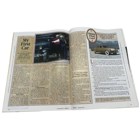 Vintage 3 Reminisce Magazines 1990s Nostalgia Americana 1992 2006 Reiman Media - Picture 5 of 10